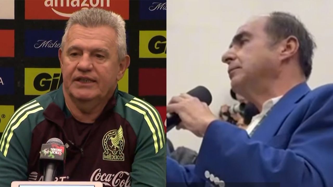 “Pin.. chismoso”: ‘Vasco’ Aguirre ‘confrontó’ David Medrano en conferencia de prensa