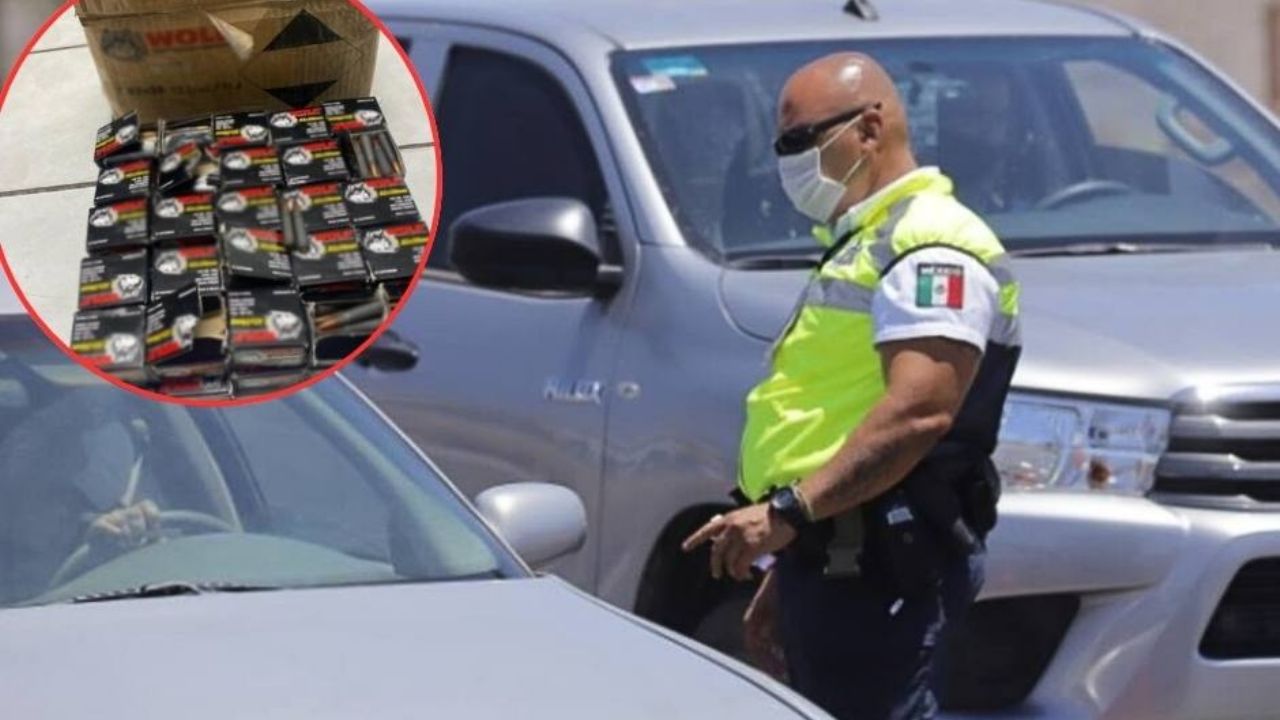 Cae conductor que buscaba cruzar de forma ilegal cartuchos de alto poder a Sonora