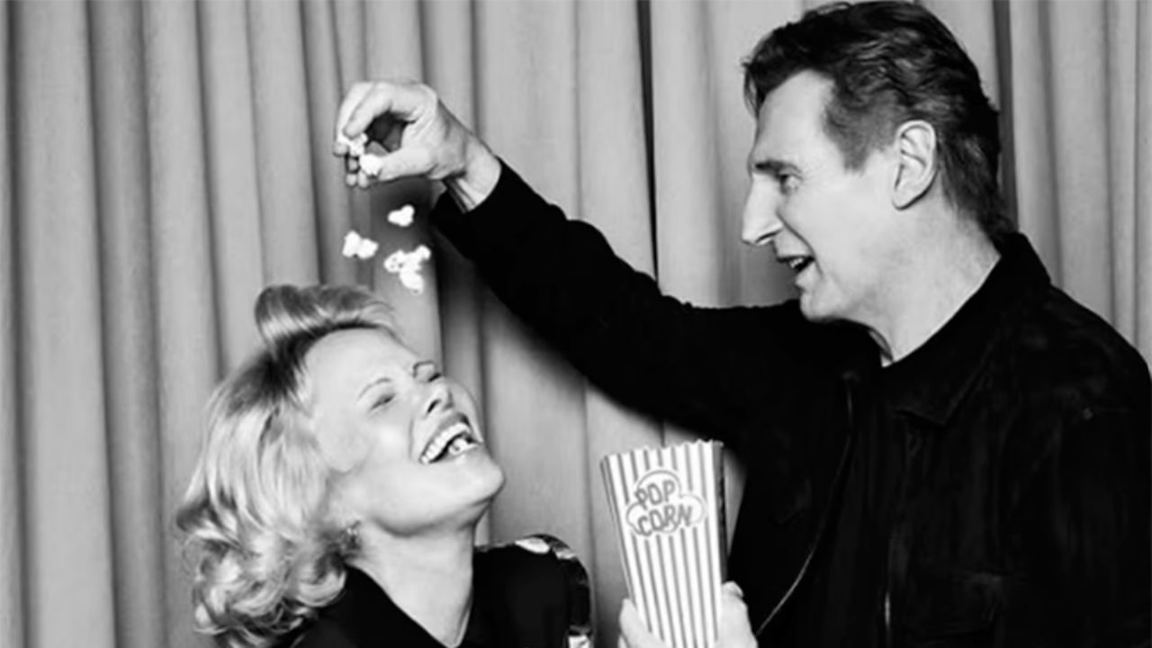 Pamela Anderson enfrenta los cuestionamientos sobre su relación con Liam Neeson