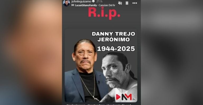 Danny Trejo es reportado cómo muerto; esto se dijo al respecto