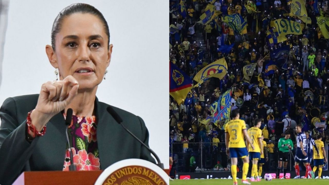 “Que se denuncie”: Claudia Sheinbaum da respaldo al América tras sanción del gobierno