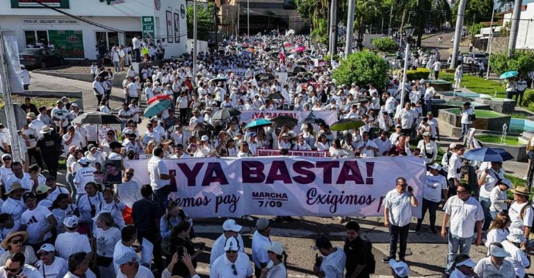 Manifestación en Culiacán 