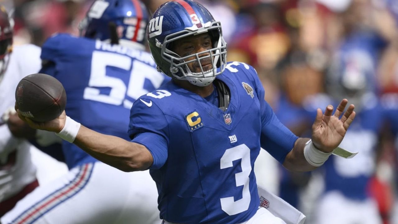 Los Giants dan espaldarazo a Russell Wilson para ser el titular en la Semana 2
