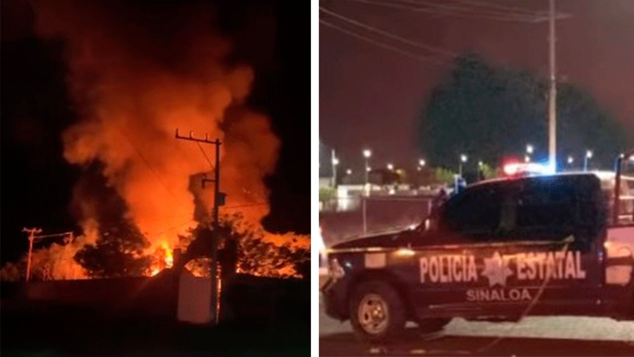 Sinaloa: Hombres armados provocan destrozos y prenden fuego a un rancho en Culiacán