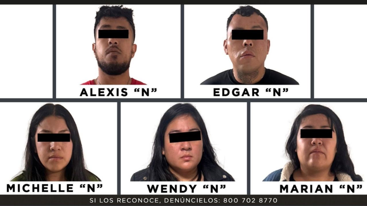 Capturan a ‘El Rayas’, objetivo criminal prioritario, junto a cuatro cómplices en Edomex