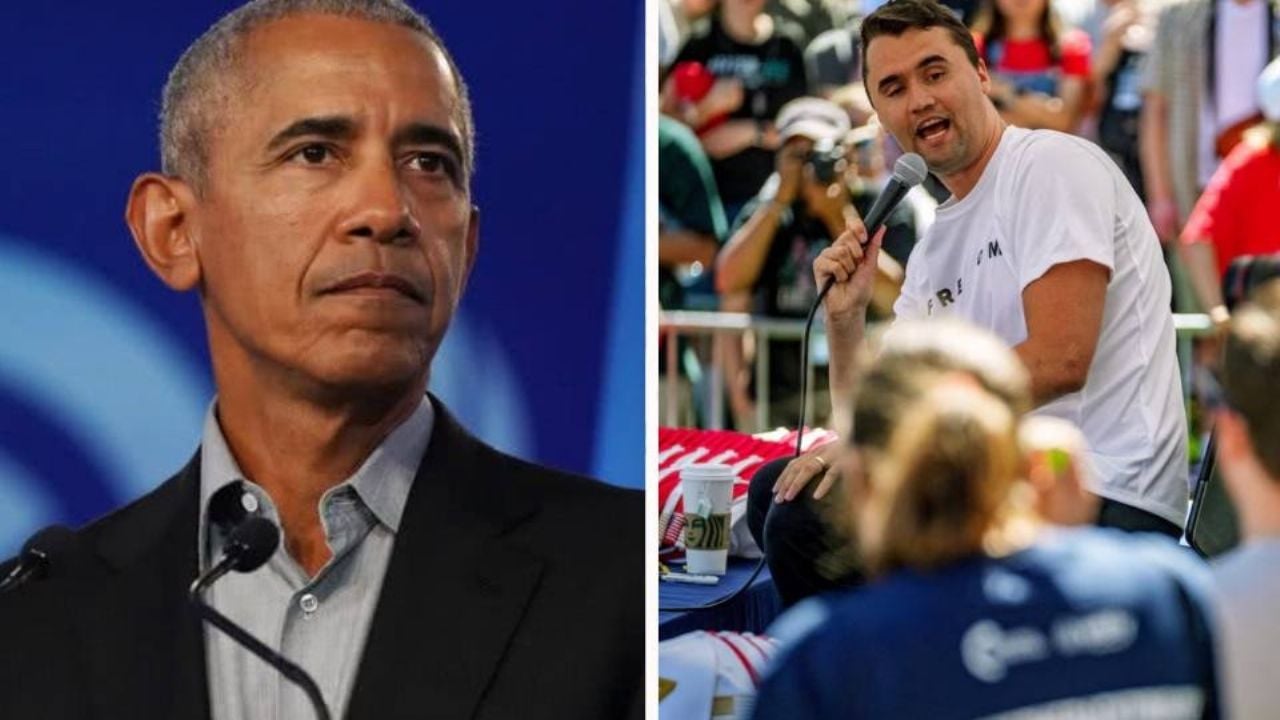 Barack Obama reacciona a la muerte de Charlie Kirk, activista pro Trump baleado en Utah