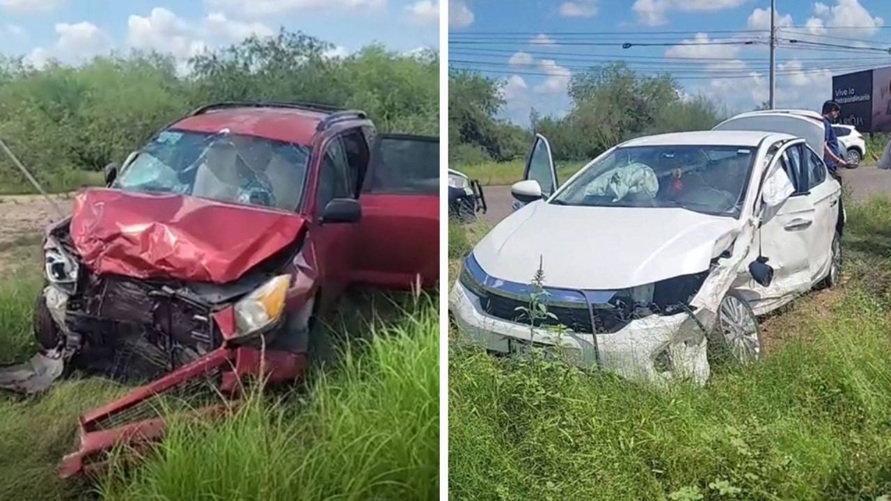Madre y su hija de 3 años terminan en el hospital tras choque al norte de Ciudad Obregón