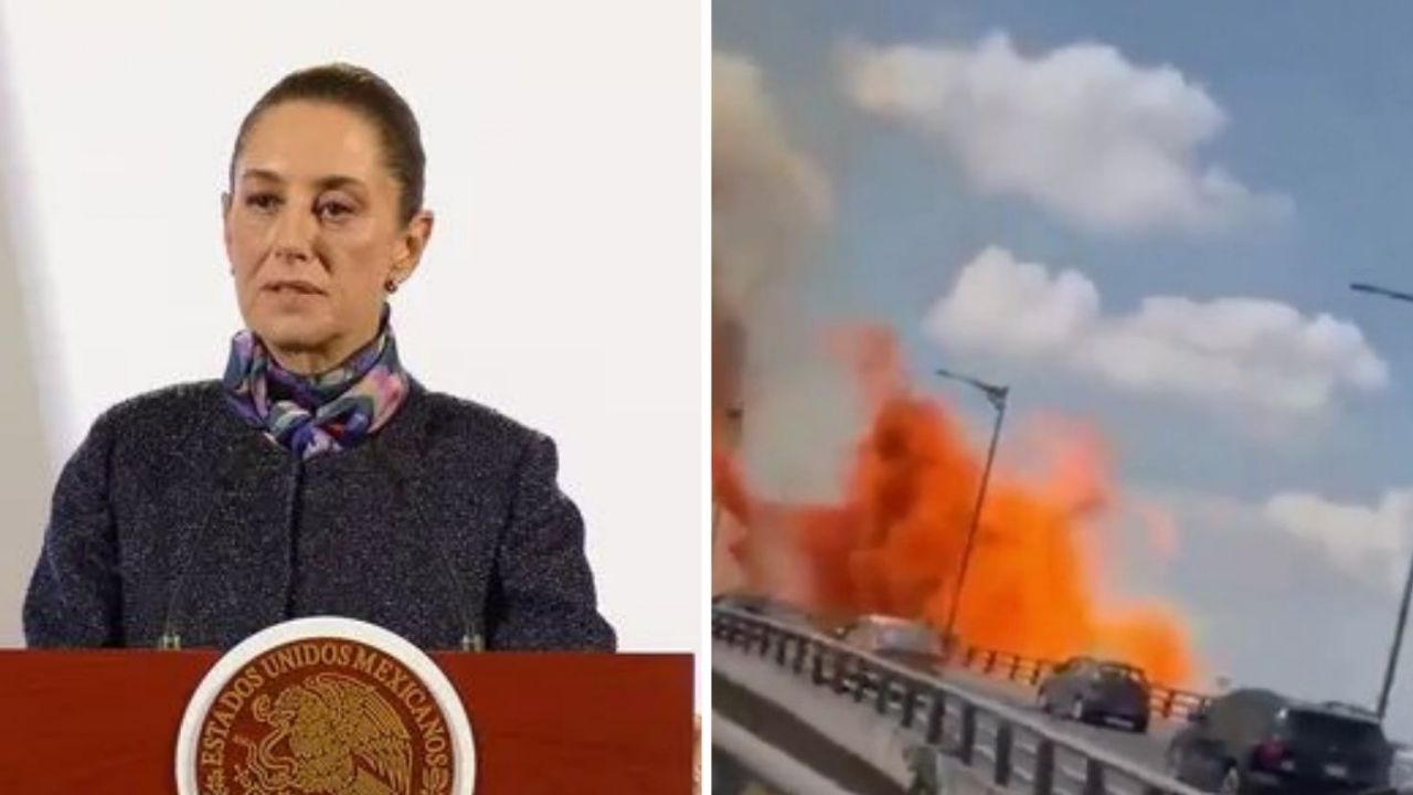 Sheinbaum envía “solidaridad” a víctimas de explosión de pipa en Iztapalapa; promete apoyo