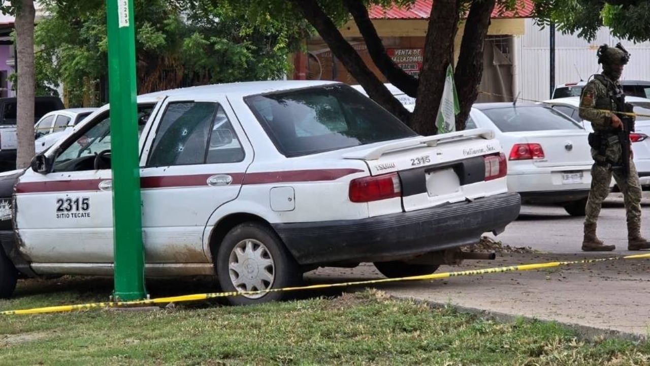 Su nombre era Alfredo: Sicarios dan alcance y acribillan a un taxista al oriente de Culiacán