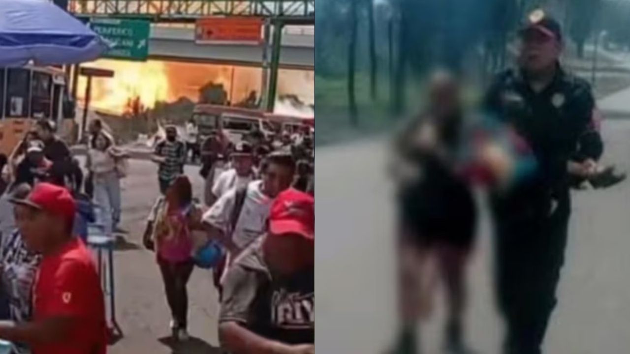(VIDEO) Está VIVA: Desmienten muerte de ‘abuelita’ que protegió a bebé en explosión de Iztapalapa