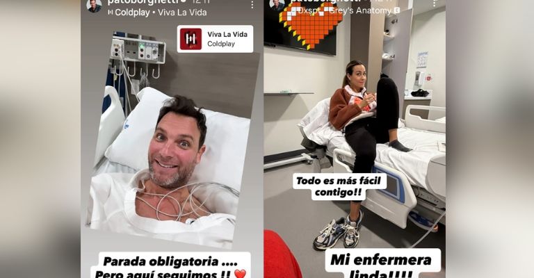 Pato Borghetti es hospitalizado de emergencia y en Venga la Alegría le mandan mensaje