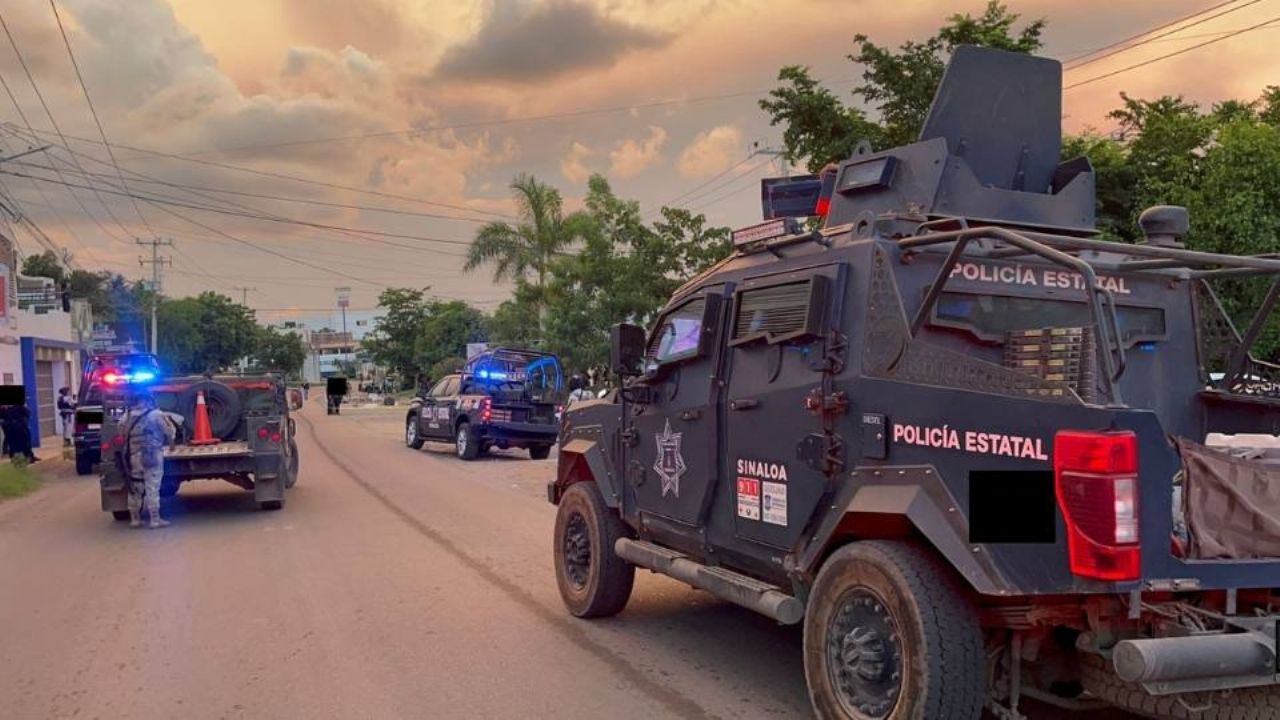 Muere policía estatal tras balacera en un taller de motocicletas al nororiente de Culiacán