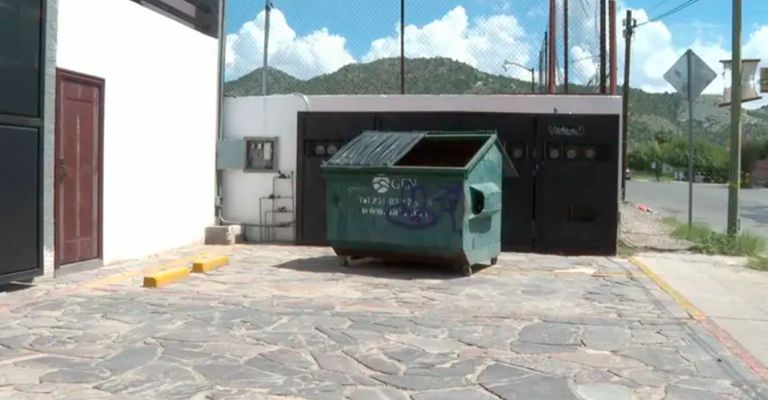 Encuentran feto en contenedor de basura 