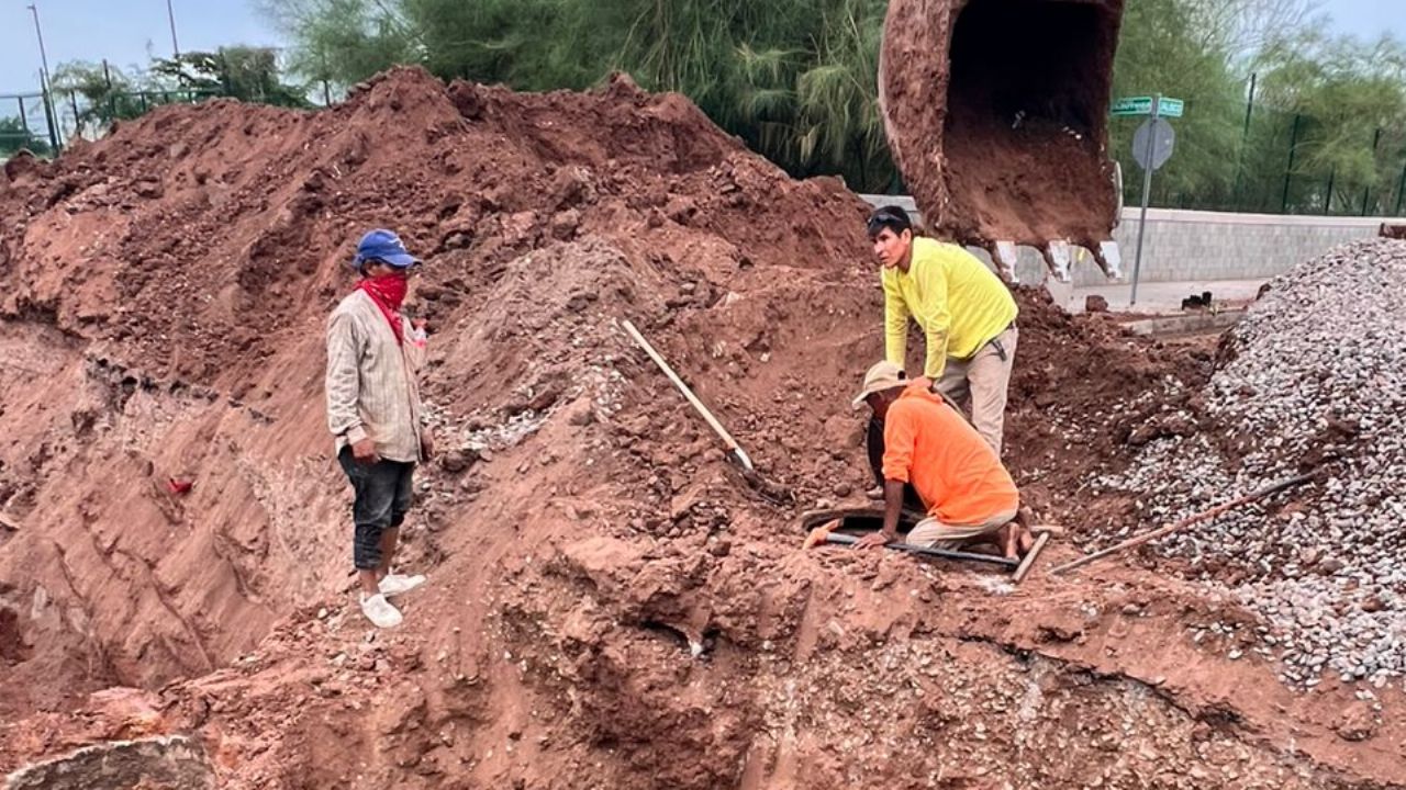 Tormenta ‘Lorena’ provoca la formación de más de 10 socavones en Ciudad Obregón
