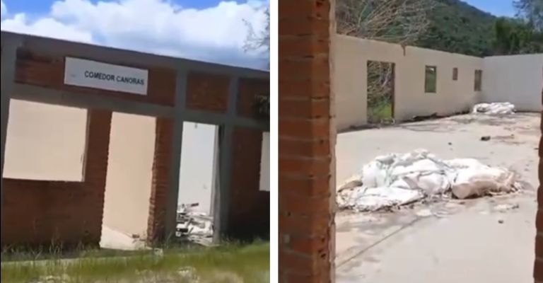 El Comedor Canoras es otro proyecto que se quedó sin concluir