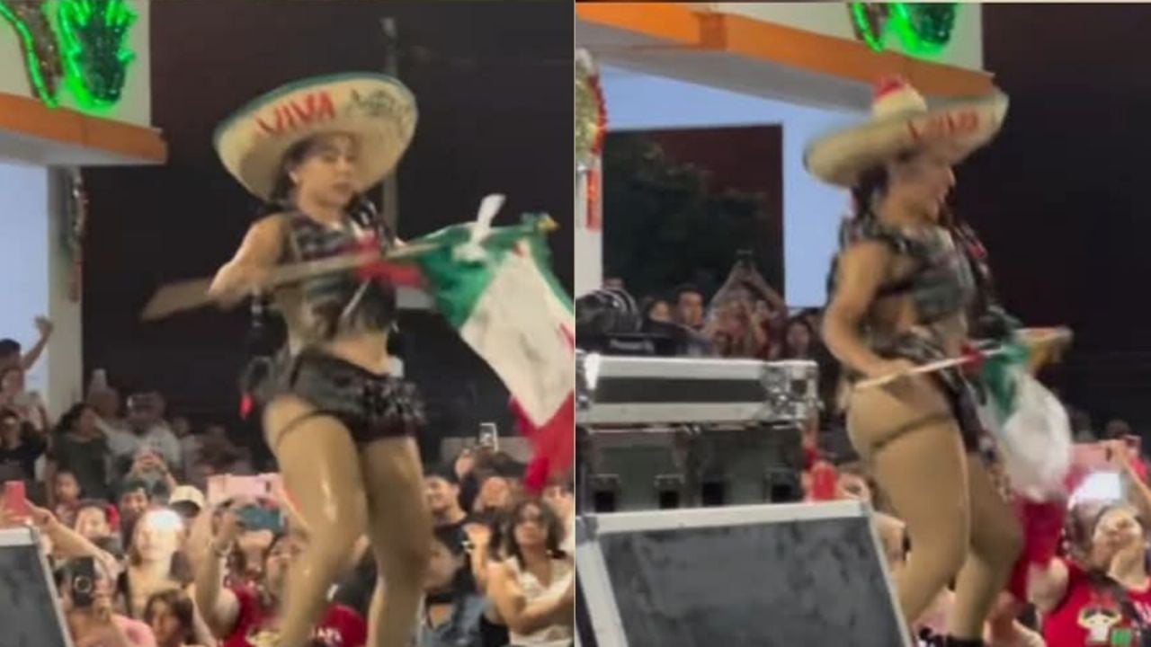 VIDEOS: En Chiapas contratan a bailarines exóticos para festejo de Grito de Independencia; causa polémica