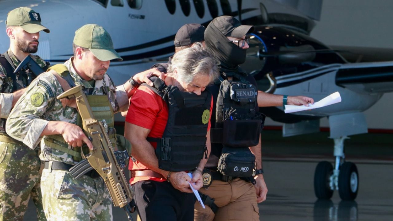 Hernán Bermúdez Requena, presunto líder de ‘La Barredora’, es expulsado de Paraguay; llegará a México