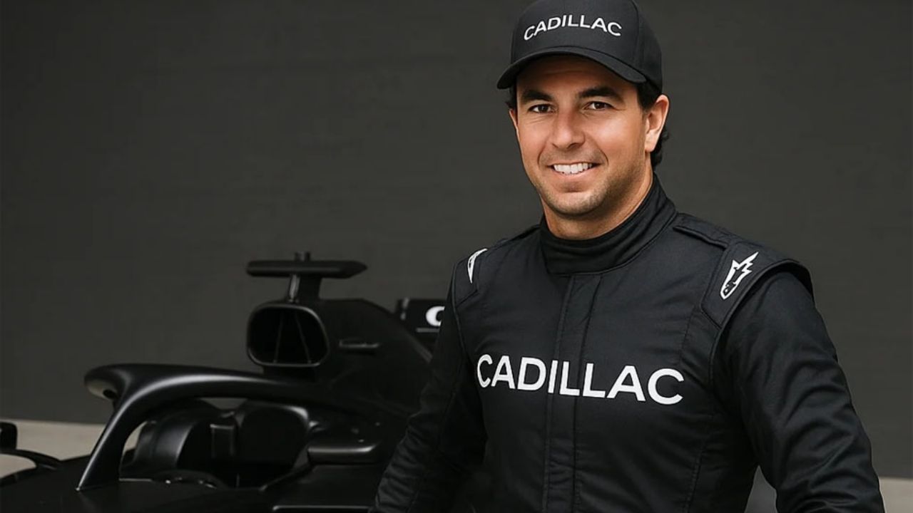 ‘Checo’ Pérez y Cadillac ya tienen bebida oficial para su debut en la F1