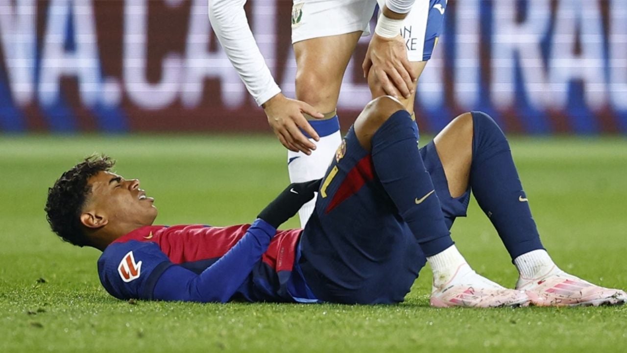 Lamine Yamal se perderá el primer encuentro del Barcelona en la Champions League; sufre lesión