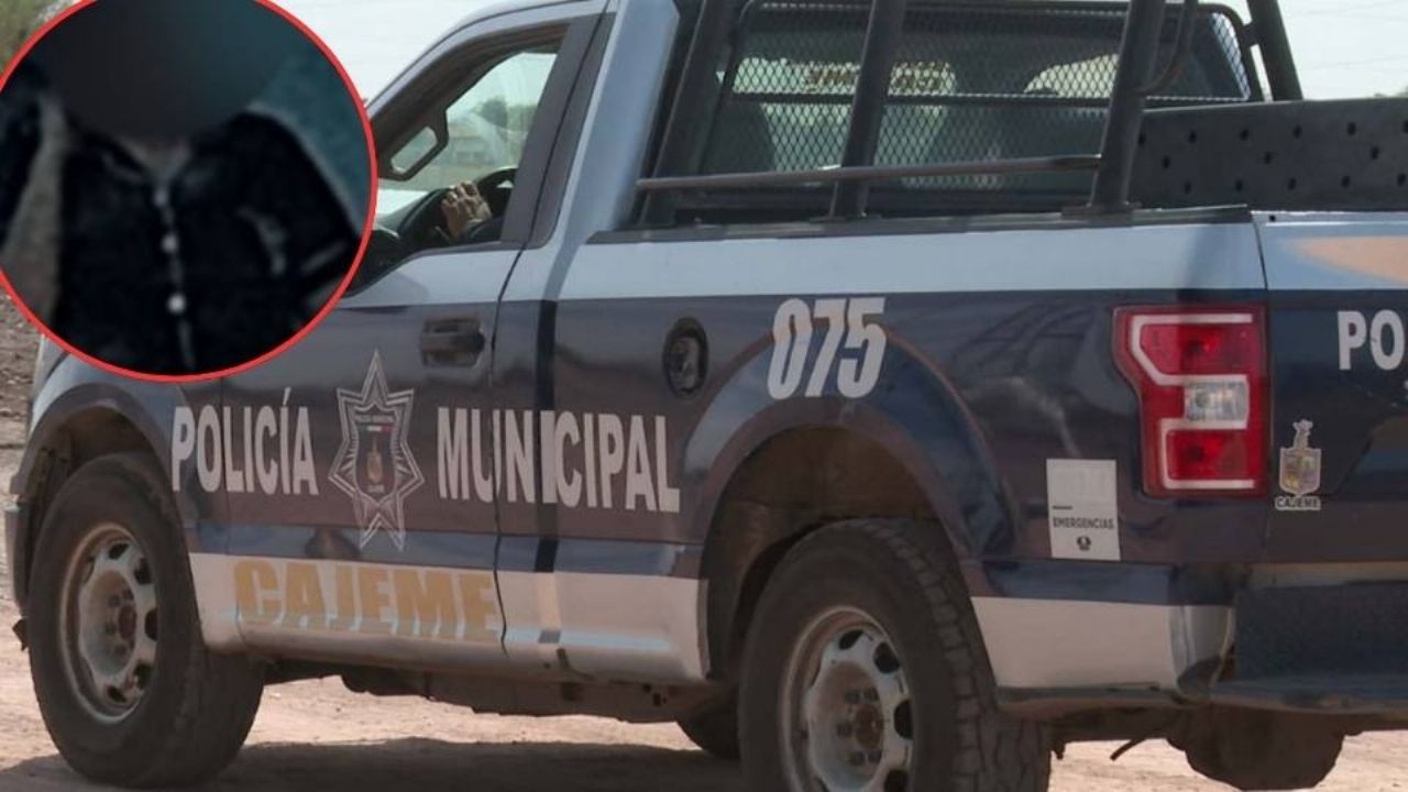 Conductora se impacta con la estructura metálica de un restaurante en Ciudad Obregón