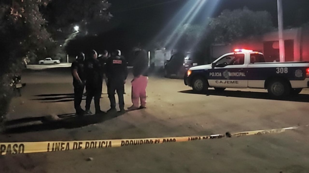 Ciudad Obregón: Agresión armada en la Luis Echeverría deja un hombre herido de bala