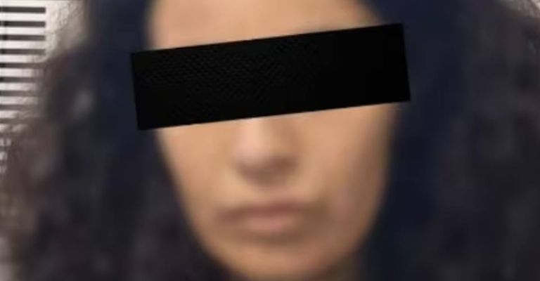 La detenida fue identificada como Siria 'N', de 34 años de edad