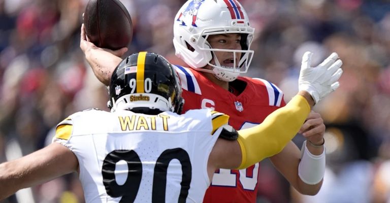 La defensa de los Steelers le cayó encima a Maye