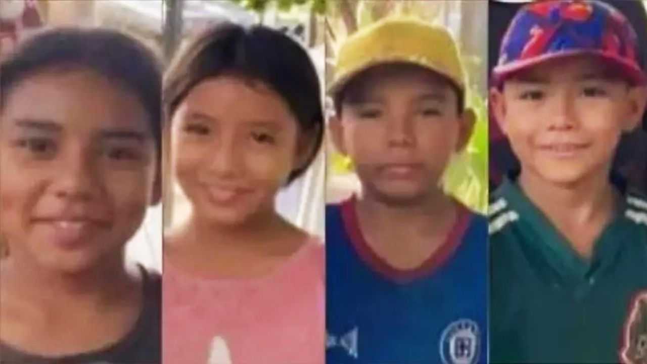 Reportan desaparición de cuatro hermanitos en Acapulco; autoridades inician búsqueda