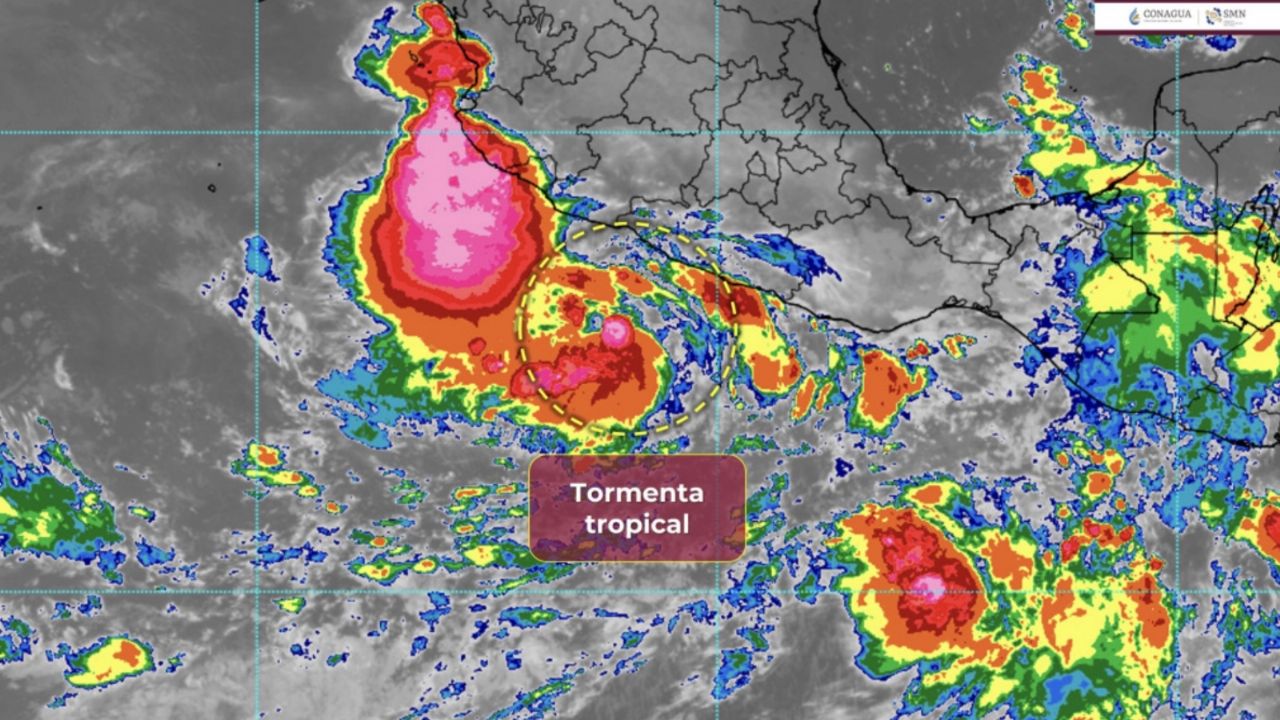 Tormenta tropical ‘Narda’ traerá LLUVIAS a México HOY 22 de septiembre: Estados afectados