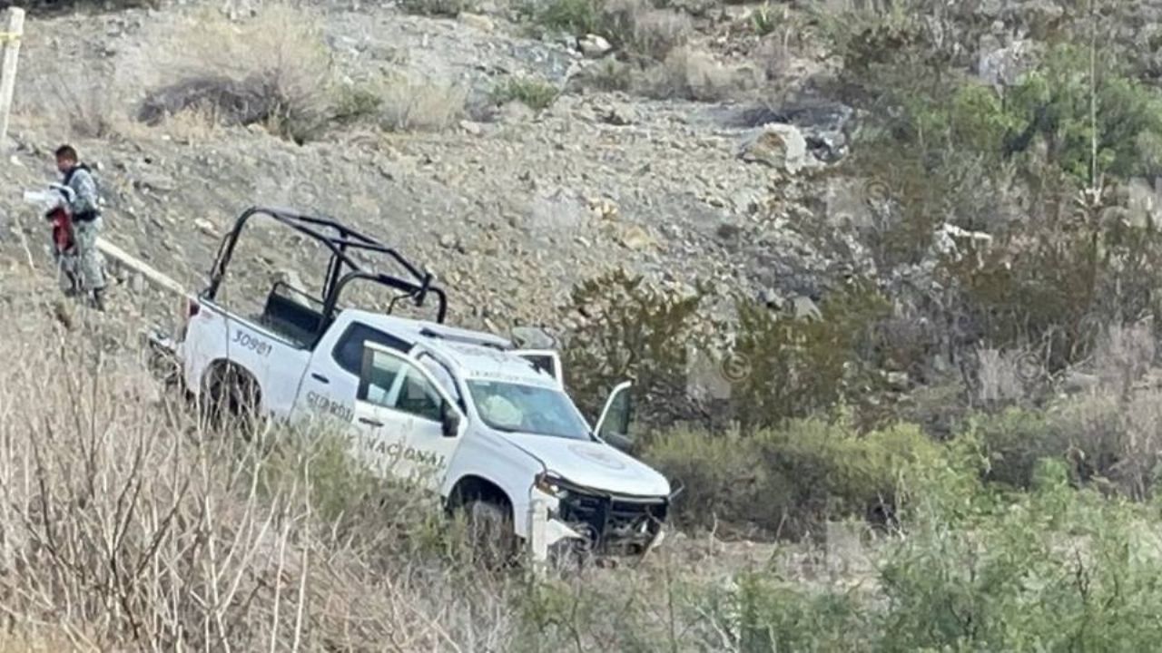 Elemento de la Guardia Nacional muere durante trágico accidente carretero en Coahuila