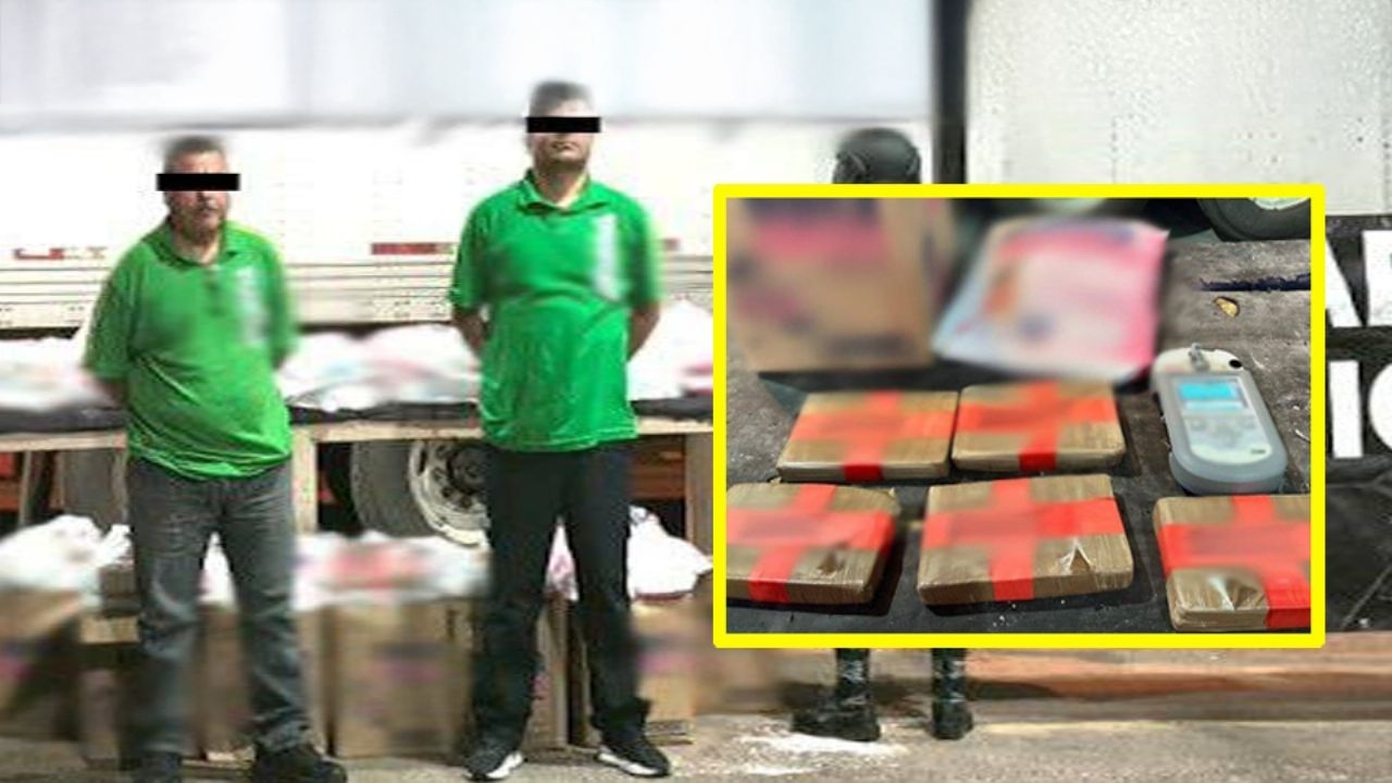 Frenan en Sonora millonario cargamento de droga oculto en cajas de jabón; hay dos detenidos