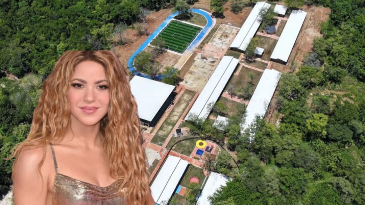 Shakira finalizó la construcción de megacolegio en Tibú, una de las zonas más pobres de Colombia