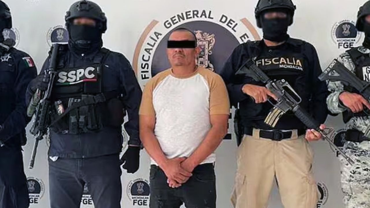 Cae ‘El Manotas’, criminal prioritario implicado en secuestro de dos policías en Michoacán