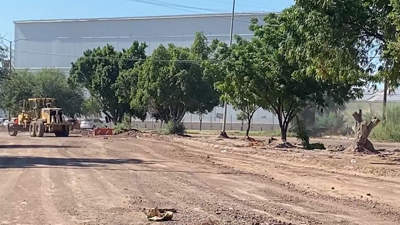 Ciudad Obregón: Prevén concluir en diciembre la primera etapa de rehabilitación del bulevar Circunvalación