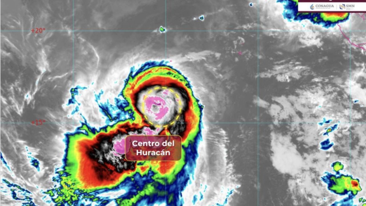 HURACÁN ‘Narda’ hoy jueves 25 de septiembre: Conoce los efectos en el clima de México