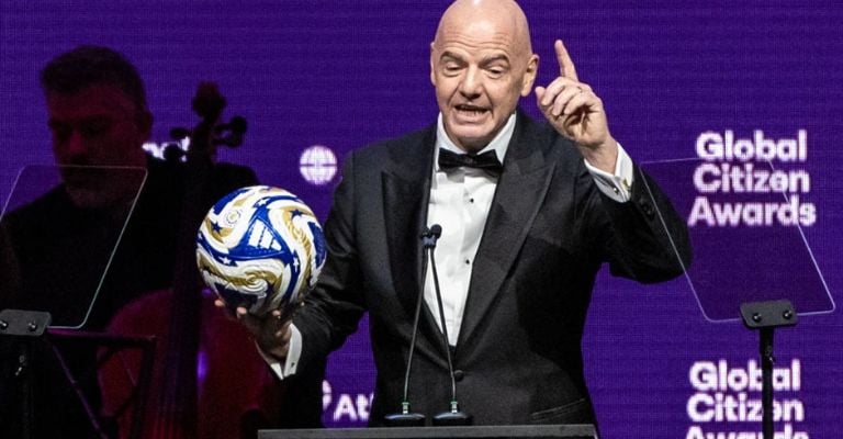 Infantino, la FIFA no se ha declarado al respecto