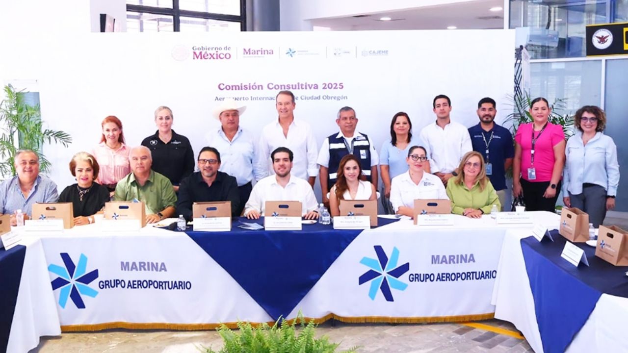 Instalan Comisión Consultiva para impulsar el Aeropuerto Internacional de Ciudad Obregón
