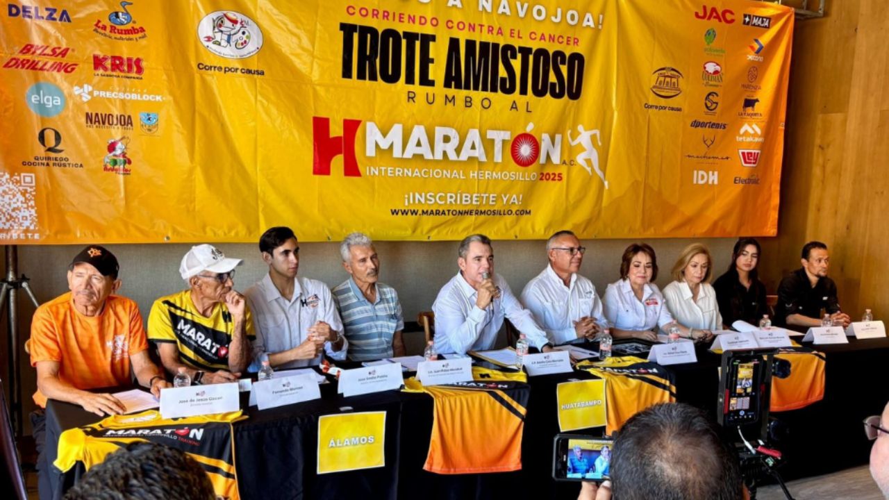 Navojoa correrá con causa en el próximo ‘Trote Amistoso’ este 19 de octubre