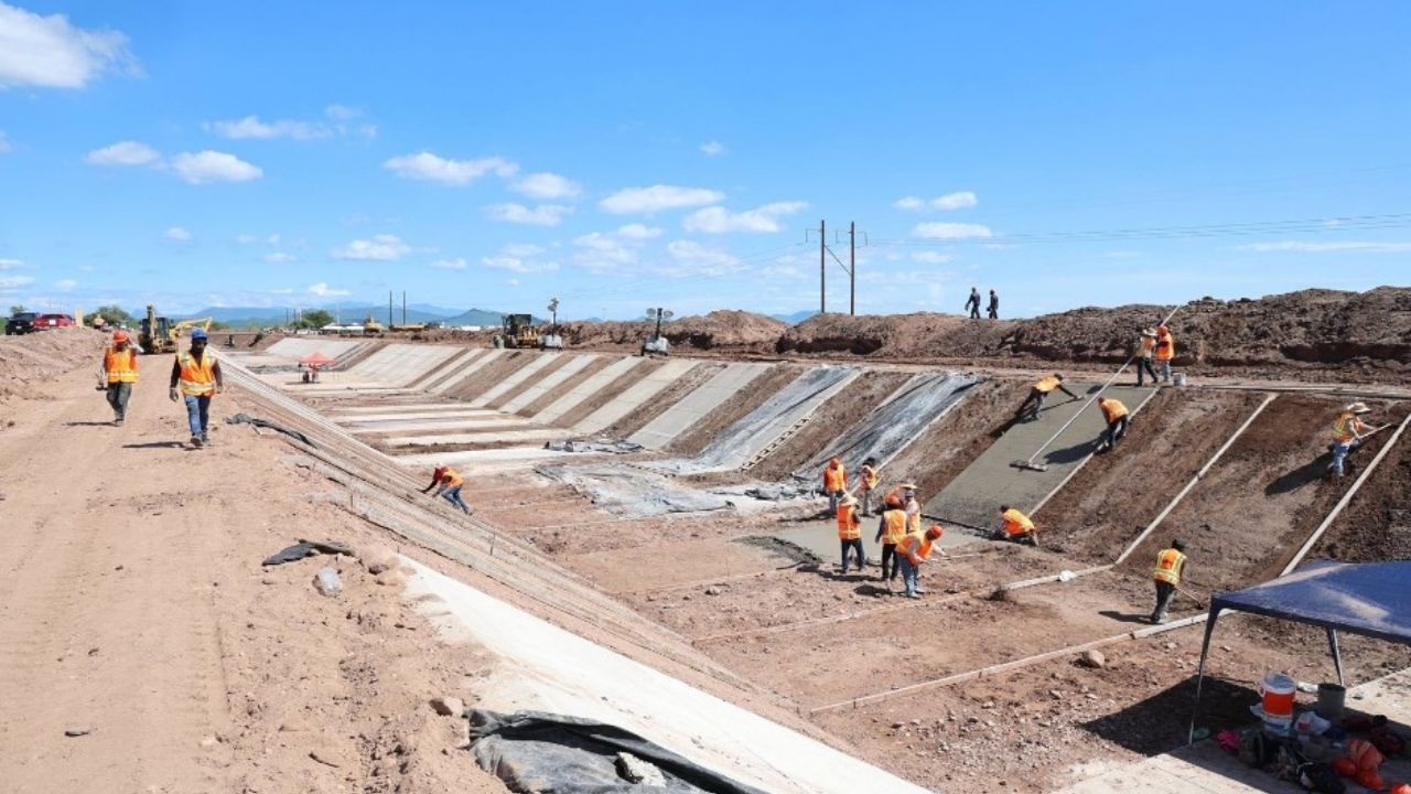 Inicia Alfonso Durazo las obras del Programa Nacional de Tecnificación de Riego