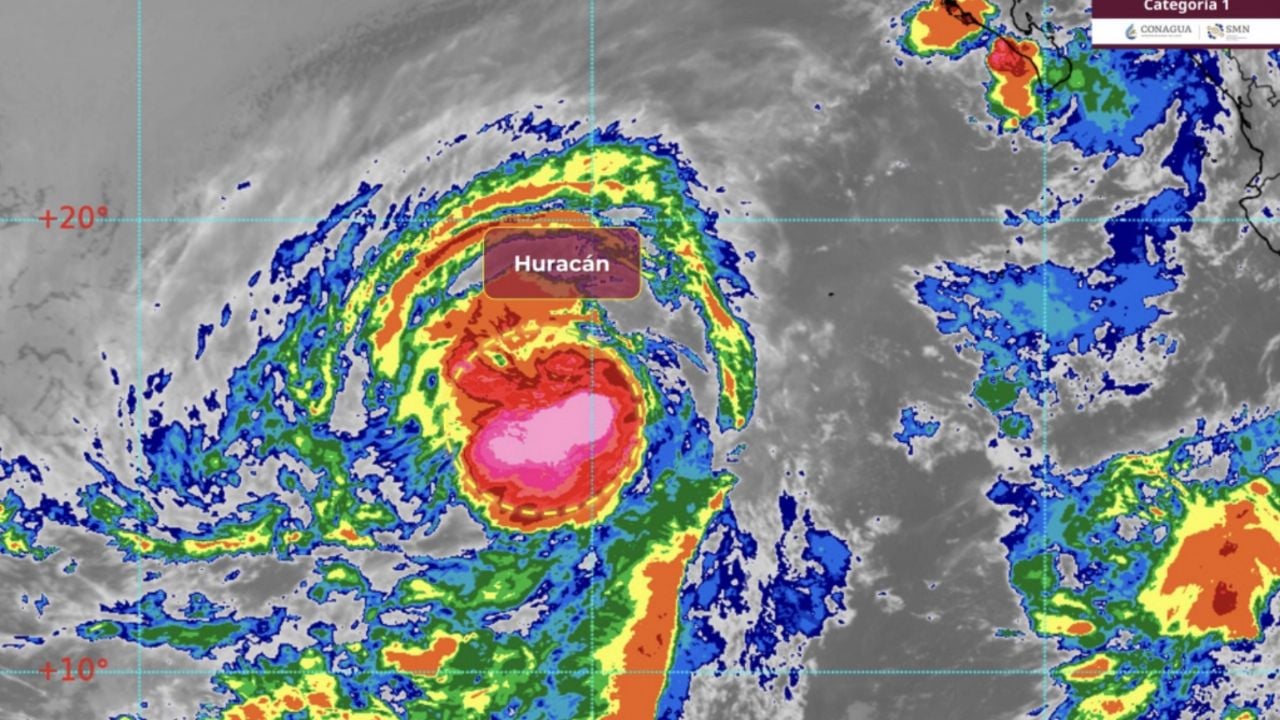 Temporada de huracanes 2025: Efectos del ciclón ‘Narda’ HOY 26 de septiembre en México