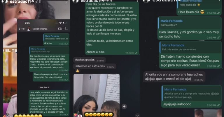 Christian Estrada desmiente a Ferka y expone presuntas pruebas de que paga pensión