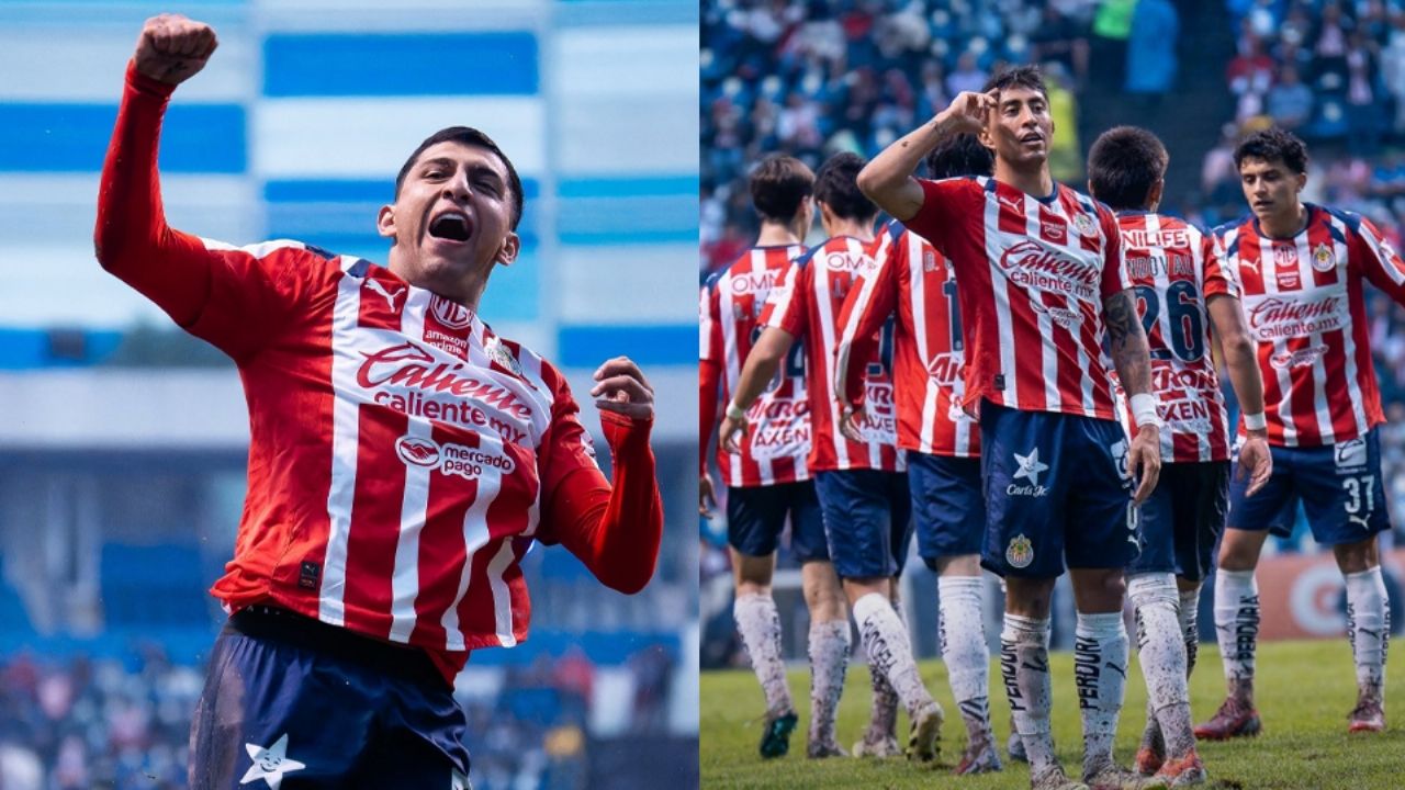 Chivas del Guadalajara vence al Puebla y liga dos jornadas con triunfo en el Apertura 2025