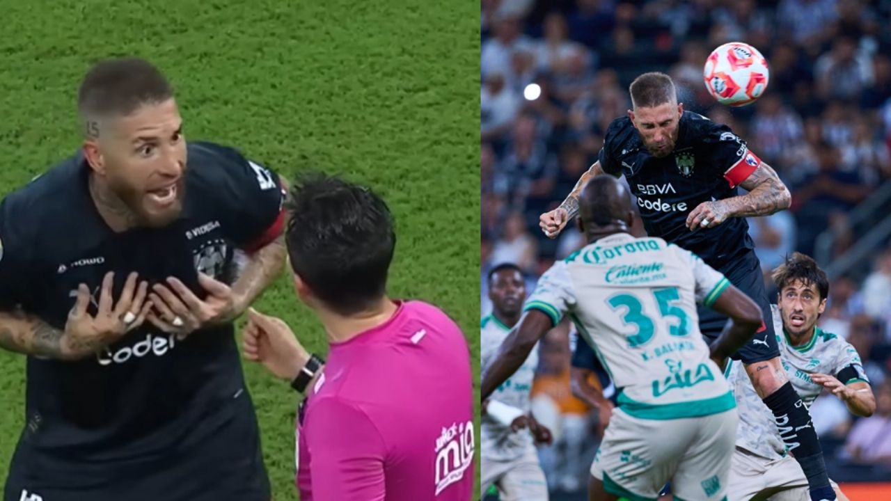 “Solo en esta liga”: Sergio Ramos tunde al arbitraje de la Liga MX luego de sus goles anulados