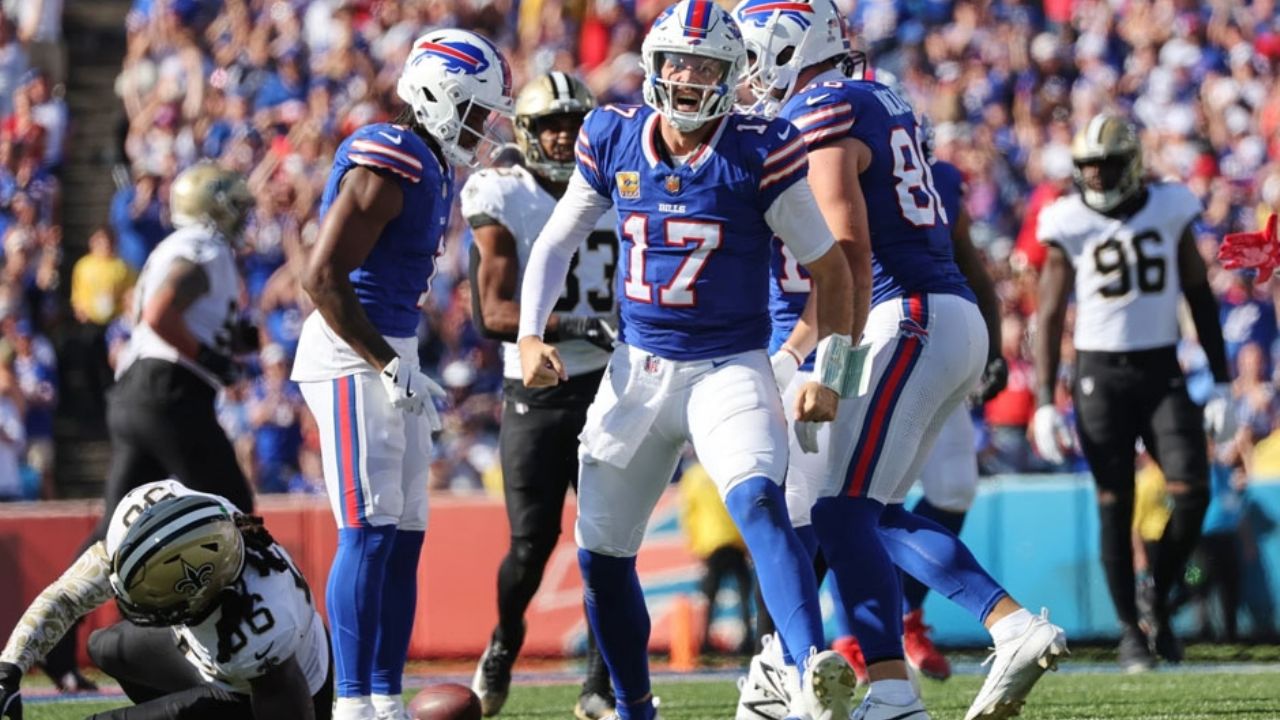 Los Bills embisten al final ante los Saints y siguen con paso perfecto