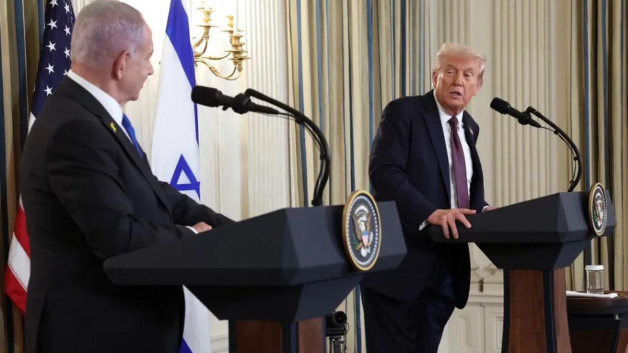 Trump anuncia que Israel se retirará de Gaza “por etapas”; presenta plan de paz tras encuentro con Netanyahu
