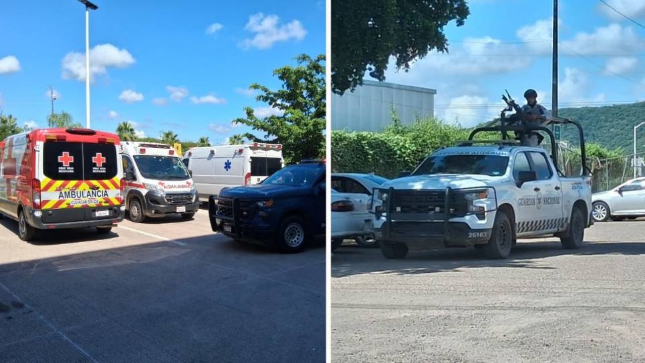 Una familia queda en medio del fuego cruzado en Culiacán; reportan tres personas heridas