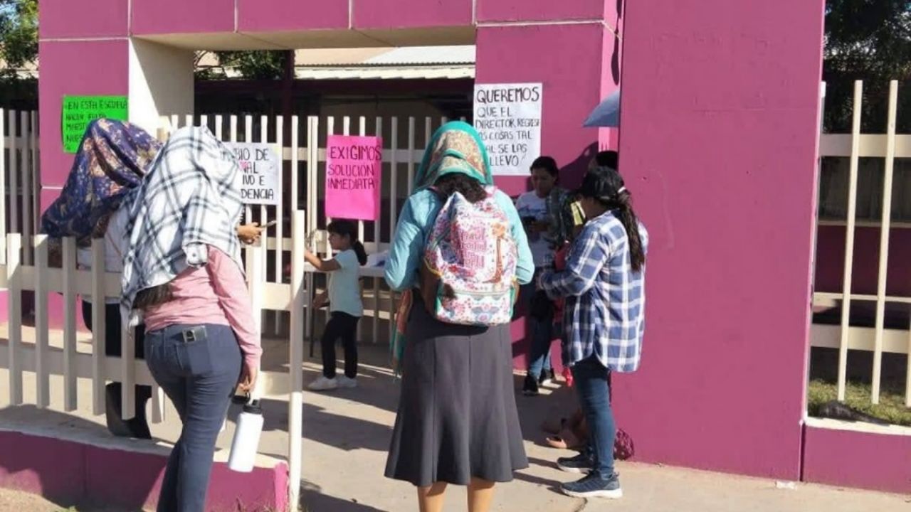 Alumnos de primaria se quedan sin clases por falta de maestros en Etchojoa