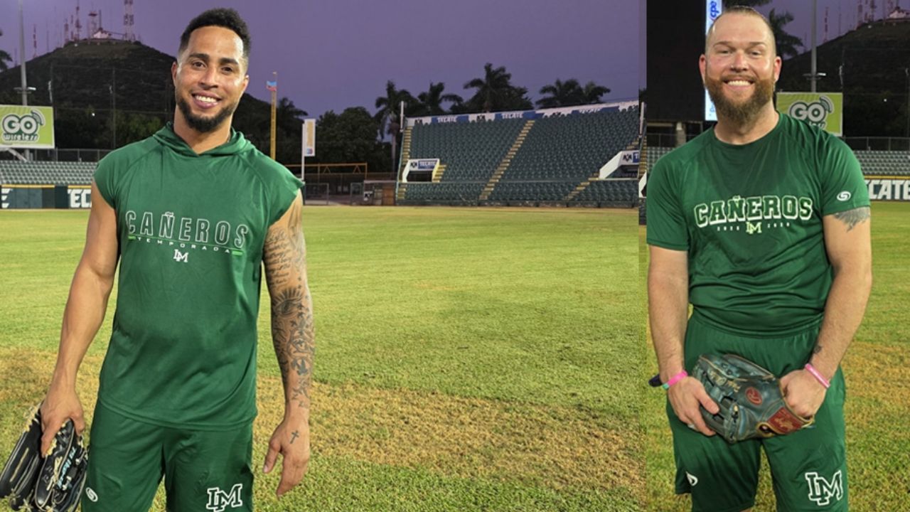 LAMP: Peloteros estrellas de los Cañeros de Los Mochis ya trabajan en el Chevron Park