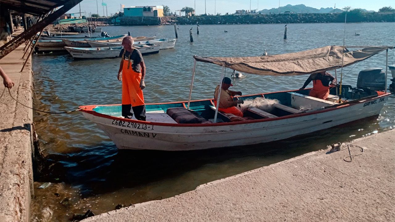 Empalme: Pescadores van a la mar solo por un jornal, asegura Gilberto Cota Valdez