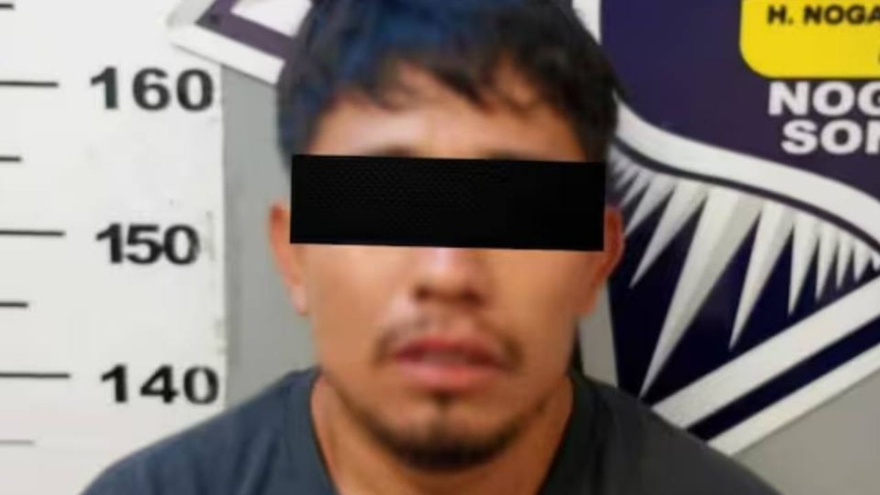 Persecución culmina con la detención de un sujeto en Nogales; viajaba en vehículo robado